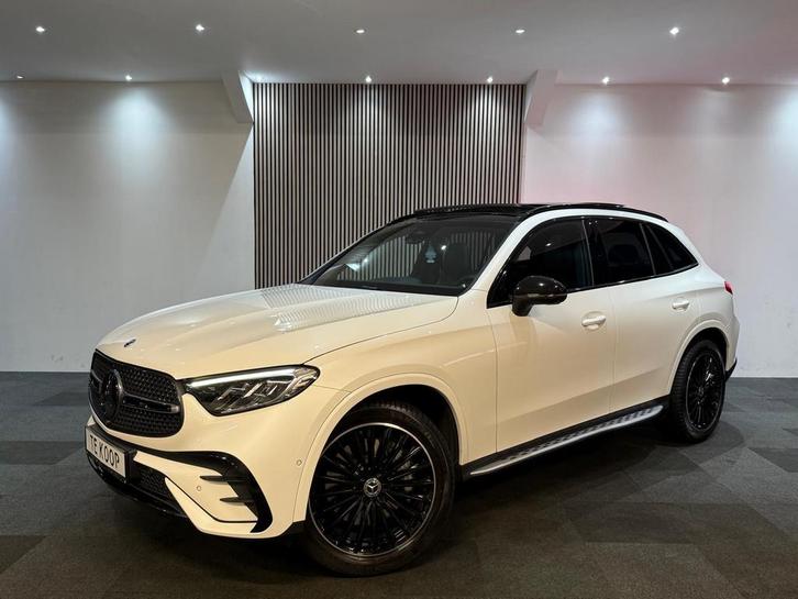 Mercedes-Benz GLC 200 204pk 4M 4WS AMG Pano Memory Leder 360, Auto's, Mercedes-Benz, Bedrijf, GLC, 360° camera, 4x4, ABS, Achteruitrijcamera