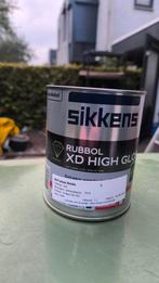Sikkens Rubbol XD HG Lak - Antracietgrijs, Nieuw, Ophalen of Verzenden, Lak, Grijs