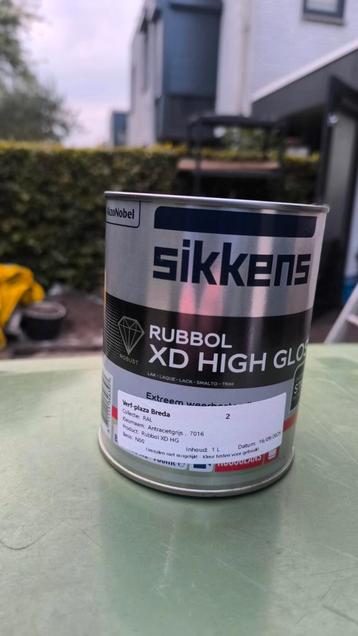 Sikkens Rubbol XD HG Lak - Antracietgrijs beschikbaar voor biedingen