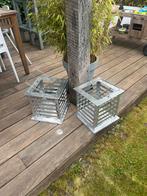 2 windlichten Riviera Maison, Ophalen, Zo goed als nieuw