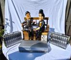 laurel & hardy bankje/beeldjes/vhs, Ophalen, Gebruikt, Overige typen