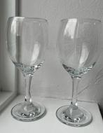 2 wijn glazen, Huis en Inrichting, Keuken | Servies, Ophalen, Glas of Glazen, Gebruikt, Glas