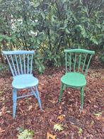 Zweedse brocante eettafelstoelen, Antiek en Kunst, Ophalen
