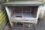Konijnenhok gratis, Dieren en Toebehoren, Knaagdieren en Konijnen | Hokken en Kooien, Ophalen, Gebruikt, 90 cm of meer, Konijn