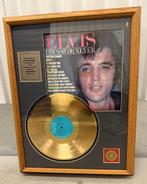 24 krt Gouden plaat Elvis Presley, Ophalen of Verzenden, Zo goed als nieuw, Cd of Plaat
