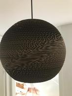Kartonnen hanglamp scraplight handwerk karton 18 cm lamp, Huis en Inrichting, Overige materialen, Verburgt Vintage, Ophalen of Verzenden
