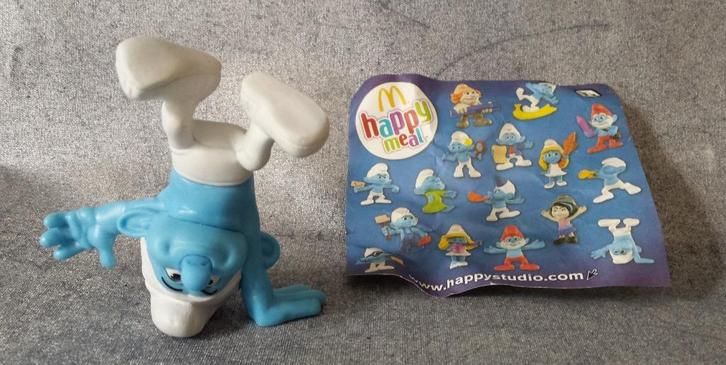 Happymeal smurf [1109]  [VeOvMe], Verzamelen, Merken en Reclamevoorwerpen, Nieuw, Overige typen, Ophalen of Verzenden