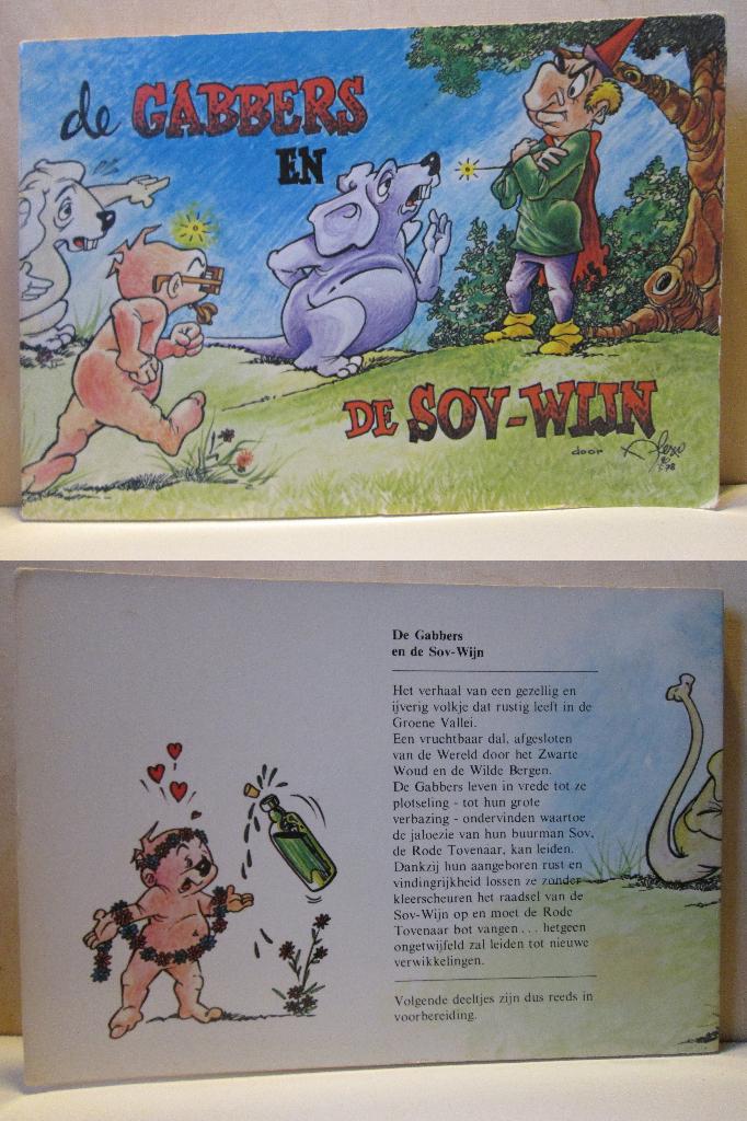De gabbers en de Sov-wijn (SC), Boeken, Stripboeken, Zo goed als nieuw, Eén stripboek, Ophalen of Verzenden
