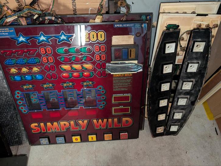 Simply Wild onderdelen, Verzamelen, Automaten | Gokkasten en Fruitautomaten, Gebruikt, Euro, Ophalen of Verzenden