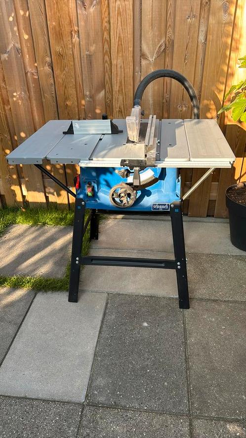 Scheppach HS100S zaagtafel, Doe-het-zelf en Verbouw, Gereedschap | Zaagmachines, Gebruikt, Cirkelzaag, 1200 watt of meer, 70 mm of meer