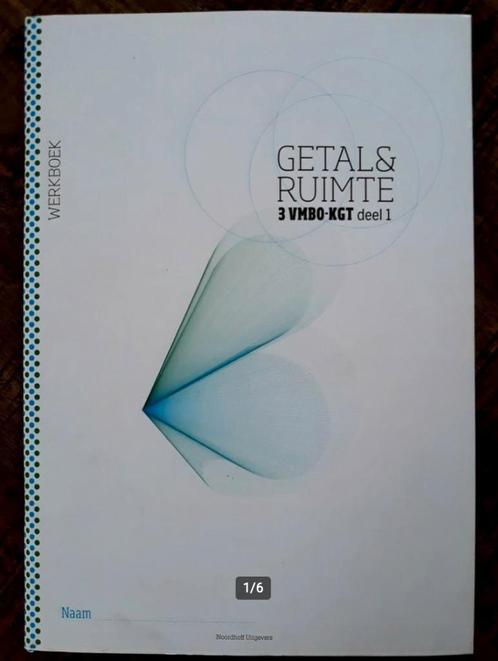 Getal en Ruimte 3 VMBO-KGT deel 1 Werkboek, Boeken, Schoolboeken, Zo goed als nieuw, Wiskunde A, VMBO, Ophalen of Verzenden