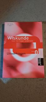 Wiskunde voor Hoger Onderwijs - Uitwerkingen Deel 0, Boeken, Studieboeken en Cursussen, Zo goed als nieuw, Th.M. van Pelt, R.B.J. Pijlgroms, J.L. Walter