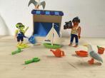 Playmobil Strandstoel strand poppetje accessoires 3660 meeuw, Verzenden, Zo goed als nieuw, Complete set