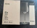 Glazen set - Fiori Royal Leerdam 6 stuks, Huis en Inrichting, Keuken | Servies, Ophalen, Glas of Glazen, Effen, Glas