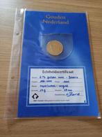 2 1/2 gulden Beatrix 1995 koper/nikkel verguld + certificaat, Postzegels en Munten, Munten | Nederland, Ophalen of Verzenden, Koningin Beatrix