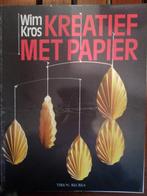 Kreatief met papier, Wim Kros., Boeken, Hobby en Vrije tijd, Gelezen, Ophalen of Verzenden, Tekenen en Schilderen