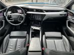 Audi e-tron e-tron 55 quattro 95 kWh Advanced Pano-Dak | B&O, Auto's, Audi, Automaat, 12 maanden, Zwart, Blauw
