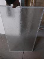 Melkachtig glas met bloemmotief, Ophalen, Gebruikt, 80 tot 120 cm, 80 tot 120 cm