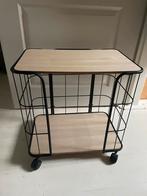 Bakkerskastje/Tafeltje op Wielen - Prima Staat!, Ophalen, Met plank(en), Zo goed als nieuw, Minder dan 150 cm