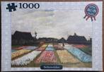 LEG PUZZEL 1000 STUKJES GESCHILDERD BOLLENVELD, Ophalen of Verzenden, 500 t/m 1500 stukjes, Zo goed als nieuw