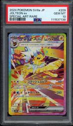 Jolteon ex [SAR] PSA 10 - 209/187 Japanese Terastal Festival, Ophalen of Verzenden, Zo goed als nieuw, Losse kaart