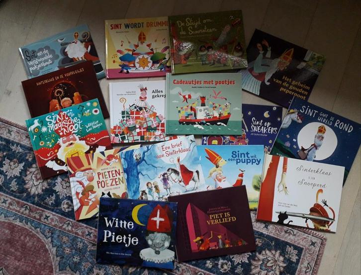 17 Sinterklaas en Piet kinder boeken sinterklaasje, Diversen, Sinterklaas, Ophalen of Verzenden