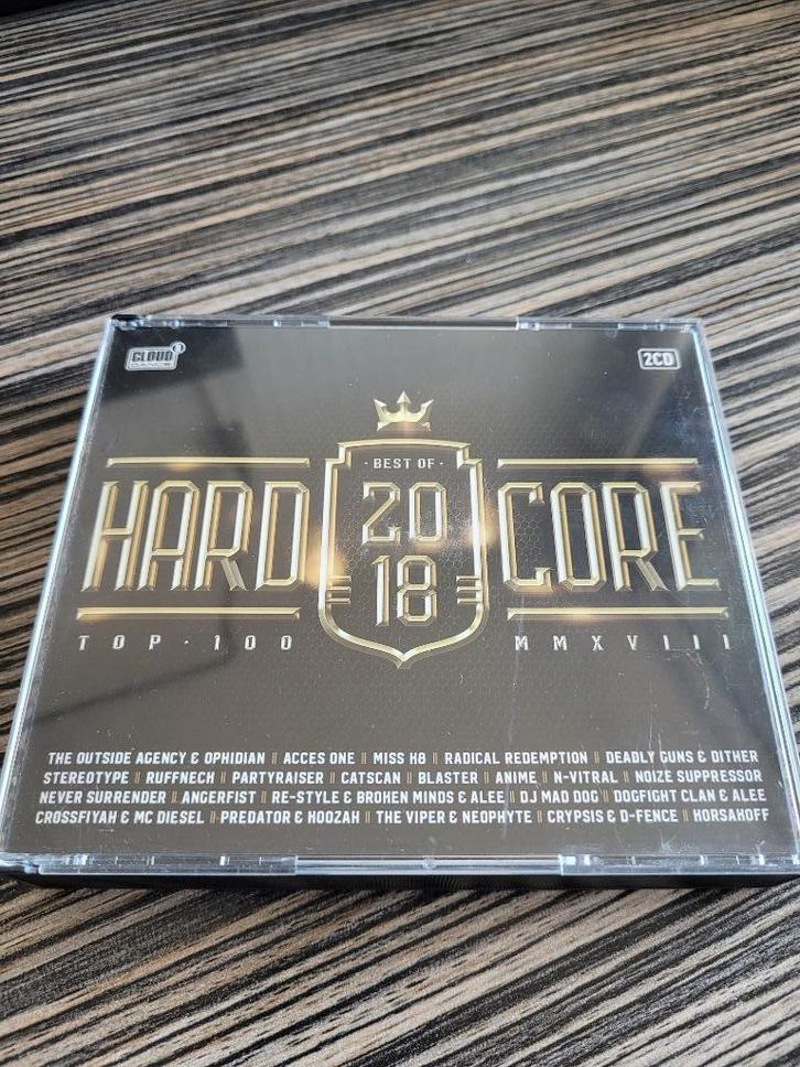 Hardcore Top 100 MMXVIII (Best Of 2018) - Thunderdome, Cd's en Dvd's, Cd's | Dance en House, Ophalen of Verzenden