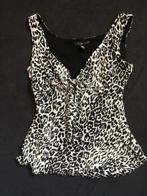 Mooi zwart/wit bloesje met luipaard print maat 40 nu 11,99€, Maat 38/40 (M), H&M, Overige kleuren, Ophalen of Verzenden