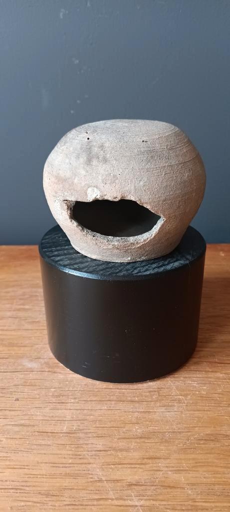 Romeinse spaarpot, "gekraakt"in de oudheid, Antiek en Kunst, Antiek | Overige Antiek, Ophalen of Verzenden