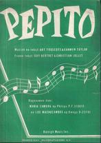 Mu204 bladmuziek pepito maria zamora, Ophalen of Verzenden, Gebruikt, Artiest of Componist, Klassiek