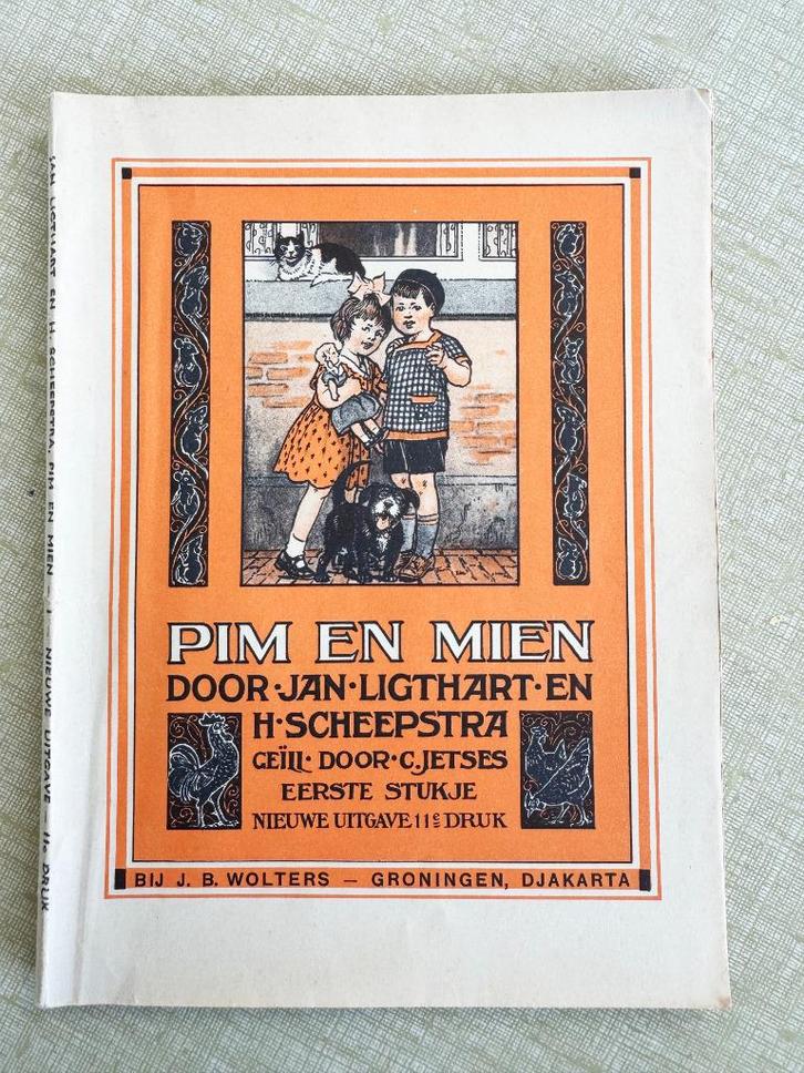 Pim en Mien - Lighthart en Scheepstra stuikje 1 t/m 4, Boeken, Kinderboeken | Jeugd | onder 10 jaar, Gelezen, Fictie algemeen