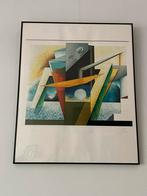 Zeefdruk grafisch kunstwerk - gesigneerd, Ophalen