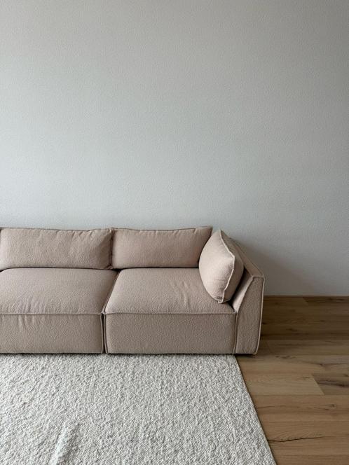 MODULAIRE BANK TE KOOP (loungebank), Huis en Inrichting, Banken | Sofa's en Chaises Longues, Zo goed als nieuw, Ophalen
