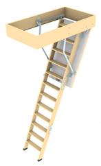 Novoferm zoldertrap type 1300 3-delig 120x70 cm vlieringtrap, Ophalen, Trap, Nieuw, Opvouwbaar of Inschuifbaar