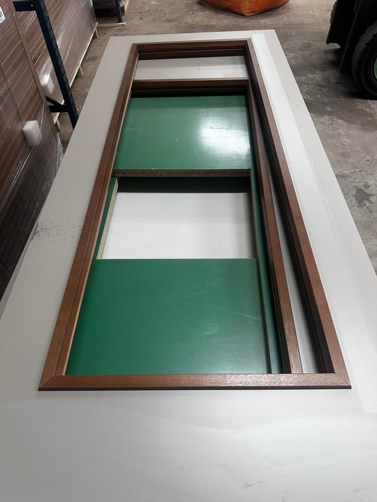 Hpl deur lichtgrijs nieuw, Ophalen, 80 tot 100 cm, 215 cm of meer, Binnendeur