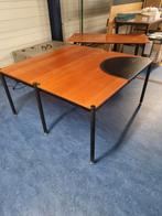 Twee IKEA bureaus 140x70 gekoppeld, Ophalen, Gebruikt, Bureau