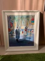 Vintage Montmartre Schilderij , Fifties, Ophalen