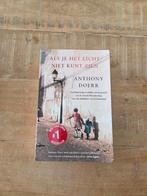 Anthony Doerr - Als je het licht niet kunt zien, Boeken, Ophalen of Verzenden, Gelezen, Anthony Doerr