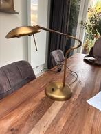 Messinglook Schemerlamp, Ophalen, Zo goed als nieuw, Metaal, Minder dan 50 cm