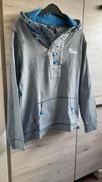 Sportieve Herentrui met capuchon, Non Grada, L., Kleding | Heren, Truien en Vesten, Maat 52/54 (L), Ophalen of Verzenden, Grijs