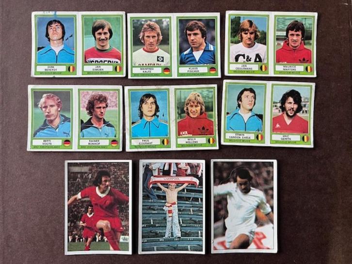 9x Panini Euro Football 78 stickers met veel bekende toppers, Verzamelen, Sportartikelen en Voetbal, Zo goed als nieuw, Poster, Plaatje of Sticker