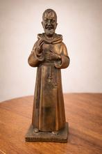 Bronzen beeld Padre Pio, Ophalen of Verzenden