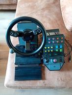 Logitech Saitek Heavy Equipment Bundle - Goede Staat!, Spelcomputers en Games, Ophalen of Verzenden, Gebruikt