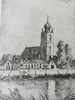 Piet de Vries Ets Deinum, Antiek en Kunst, Kunst | Etsen en Gravures, Ophalen of Verzenden