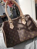 Dameshandtas met monogramprint – bruin/beige, Kleding | Dames, Overige Dameskleding, Verzenden