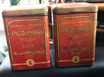 2 oude blikken. picolmari, Verzamelen, Ophalen, Gebruikt, Overige