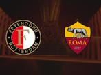 Feyenoord - Roma 2 tickets W4, Februari, Twee personen, Europa of Champions League