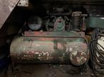 Oude krachtstroom compressor - werkend te zien, Doe-het-zelf en Verbouw, Compressors, Gebruikt, 6 tot 10 bar, Ophalen of Verzenden