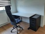 zit sta bureau, Huis en Inrichting, Bureaus, Ophalen, Elektrisch, Gebruikt, Stabureau