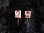 Speldjes - Johan Cruijff - Piet Keizer - AJAX, Verzamelen, Speldjes, Pins en Buttons, Ophalen of Verzenden, Gebruikt, Sport, Speldje of Pin